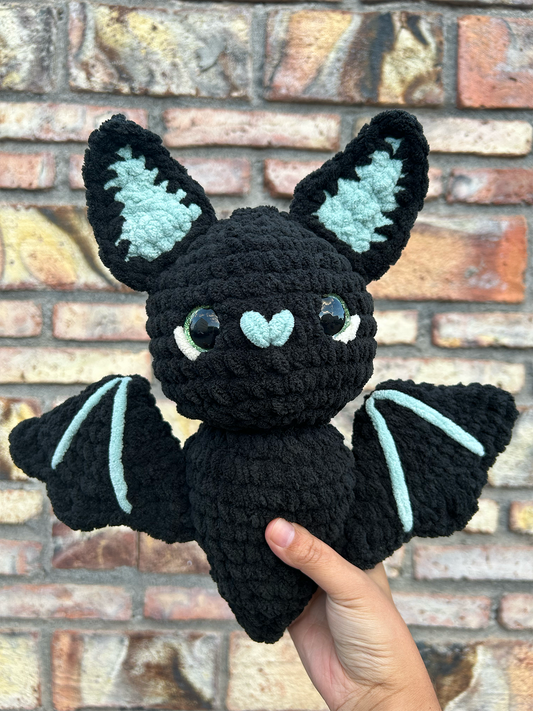 Black Amigurumi Bat